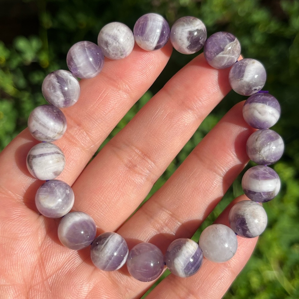 10mm banded dream amethyst bracelet‎